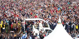 Pope Francis in Kenya