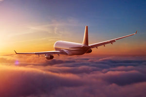 airplane in the sky