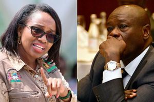 Susan Kihika and Rigathi Gachagua