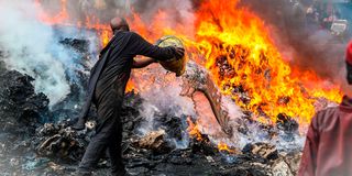 Gikomba fire