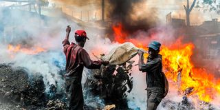 Gikomba fire