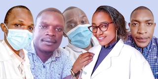 Bernard Kadima, John Njunge, Bancy Wanjira