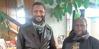 Peter Kimani and Ngugi wa Thiong'o