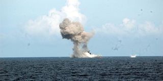 Ship destroyed