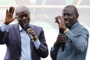 William Ruto and Rigathi Gachagua
