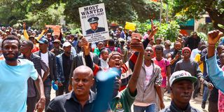 Protesters