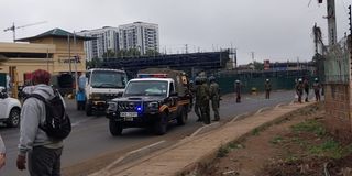 Ngong Road blockade