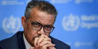 WHO Director-General Tedros Adhanom